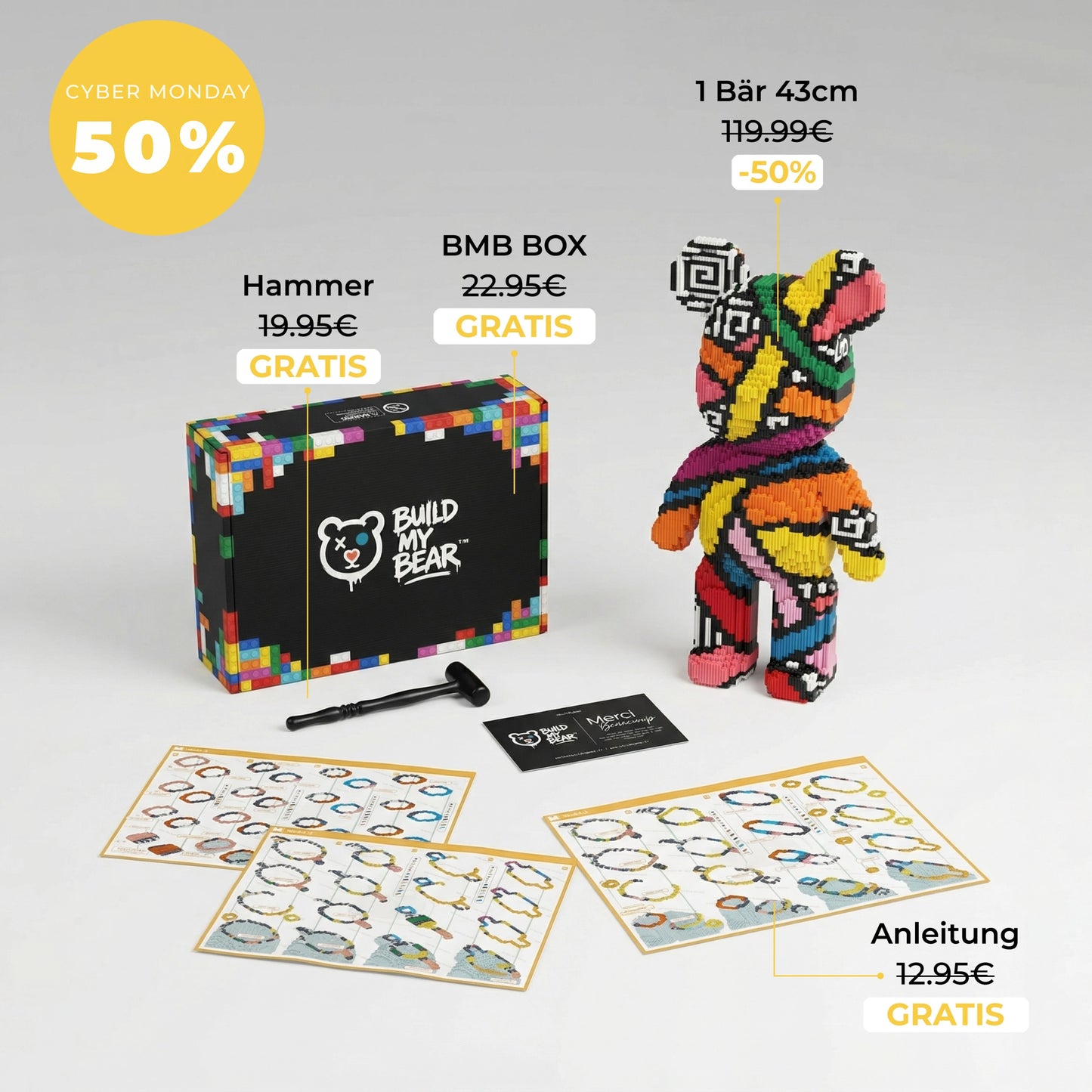 Build My Bear™ Riesiger Bär zum Bauen