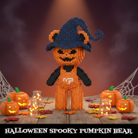 Spooky Pumpkin Bear