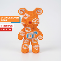 Orange Lover Bear