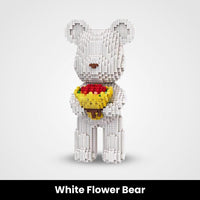 White Flower Mini Bear
